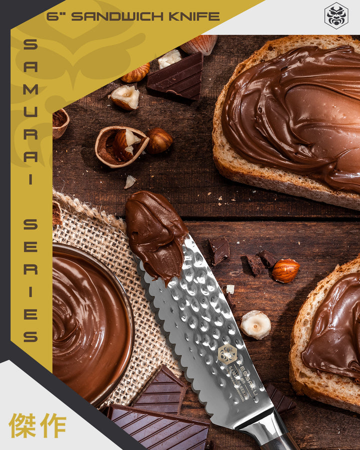A delicious heaping gob of chocolate spread destined for another piece of toast