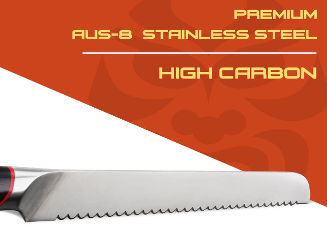 The Spectre Series features premium high carbon AUS-8 stainless steel.