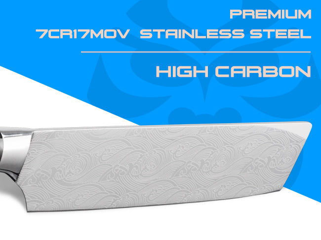 The Ronin Series features premium high carbon 7Cr17MoV stainless steel.