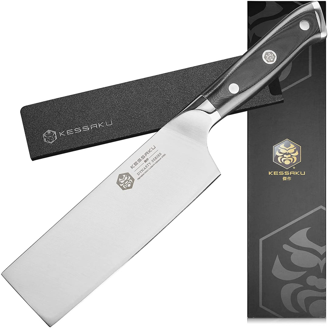 The Kessaku Dynasty Produce Knife with Knife Sheath and Gift Box - Main