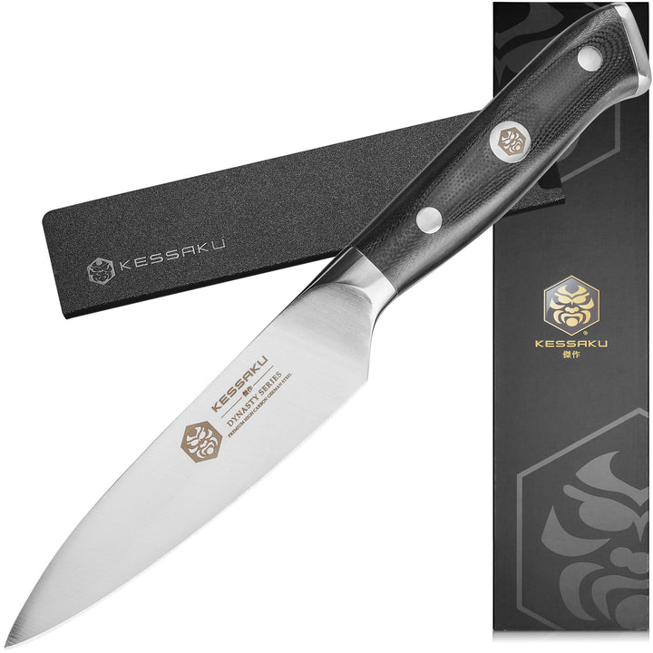 The Dynasty Series Paring Knife with Knife Sheath and Gift Box